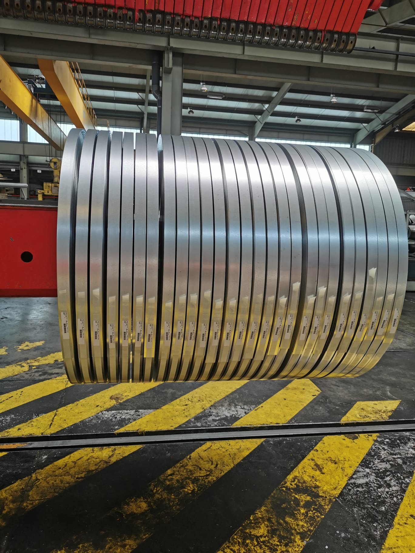 Feuillard acier scindage